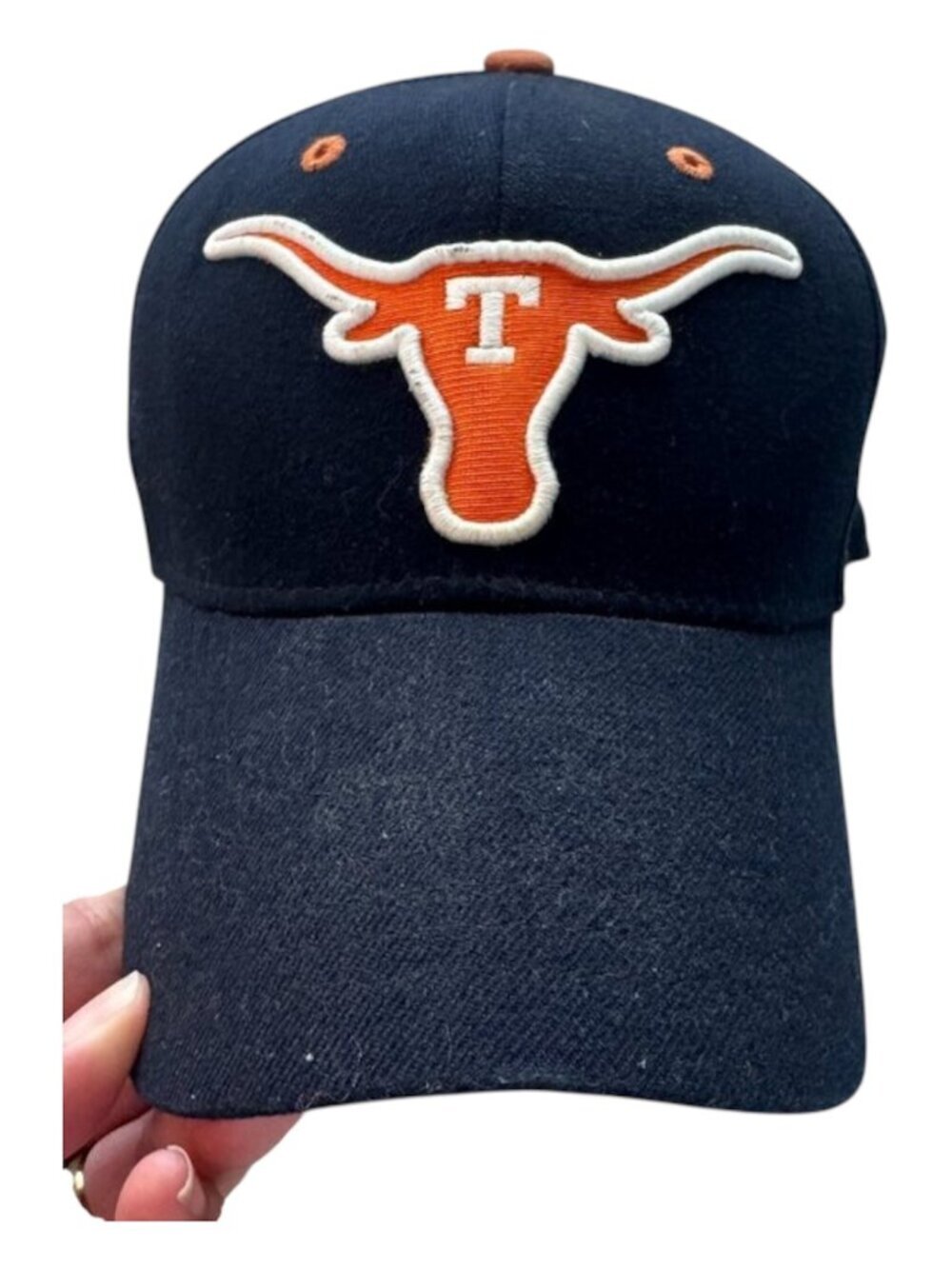 Top Of The World Texas Longhorns Embroidered Hat Unisex O/S Black Orange